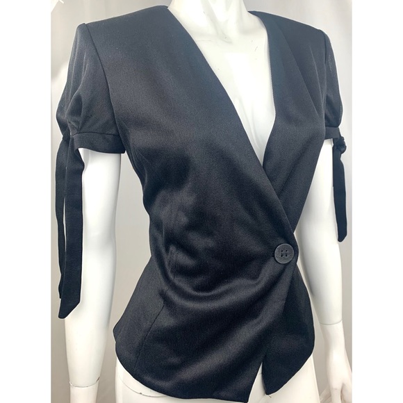 Giorgio Armani Wrap Blazer - Picture 2 of 7